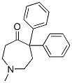 1-methyl-5,5-diphenyl-azepan-4-one CAS#: 6636-28-8