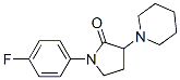 1-(p-Fluorophenyl)-3-piperidinopyrrolidin-2-one CAS#: 5301-29-1