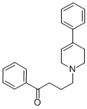 1-phenyl-4-(4-phenyl-3,6-dihydro-2H-pyridin-1-yl)butan-1-one CAS#: 5061-32-5