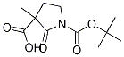 1-tert-Butyl 3-methyl 2-oxopyrrolidine-1,3-dicarboxylate CAS#: 431079-79-7