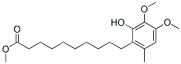 10-(2-Hydroxy-3,4-dimethoxy-6-methylphenyl)decanoic acid methyl ester CAS#: 58185-89-0