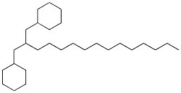 1,1'-(2-Tridecyl-1,3-propanediyl)biscyclohexane CAS#: 55255-74-8