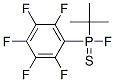 (1,1-Dimethylethyl)(pentafluorophenyl)fluorophosphine sulfide CAS#: 53327-25-6