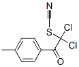 1,1-dichloro-2-oxo-2-p-tolylethyl thiocyanate CAS#: 58077-61-5
