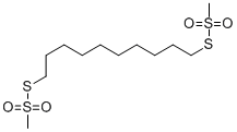 1,10-Decadiyl Bismethanethiosulfonate CAS#: 56-02-0