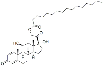 11beta,17,21-trihydroxypregna-1,4-diene-3,20-dione 21-palmitate CAS#: 54267-10-6