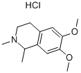 1,2-DIMETHYL-6,7-DIMETHOXY-1,2,3,4-TETRAHYDROISOQUINOLINE HYDROCHLORIDE CAS#: 5852-92-6