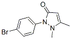 1,2-Dihydro-2-(4-bromophenyl)-1,5-dimethyl-3H-pyrazol-3-one CAS#: 603-65-6