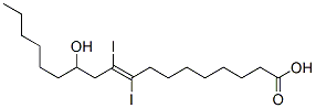 12-Hydroxy-9,10-diiodo-9-octadecenoic acid CAS#: 53586-99-5