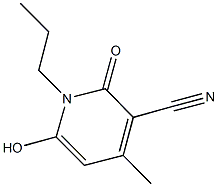 1,2-dihydro-6-hydroxy-4-methyl-2-oxo-1-propyl-3-Pyridinecarbonitrile 3-Pyridinecarbonitrile,1,2-dihydro-6-hydroxy-4-methyl-2-oxo-1-propyl- CAS#: 54481-10-6