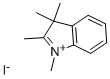 1,2,3,3-Tetramethyl-3H-indolium iodide CAS#: 5418-63-3