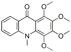 1,2,3,4-tetramethoxy-10-methylacridin-9(10H)-one CAS#: 517-73-7