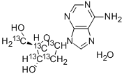 [1',2',3',4',5'-13C5]2'-DEOXYADENOSINE MONOHYDRATE CAS#: 478510-79-1