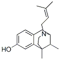 1,2,3,4,5,6-hexahydro-6,11-dimethyl-3-(3-methylbut-2-enyl)-2,6-methano-3-benzazocin-8-ol CAS#: 55643-30-6