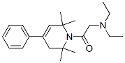 1,2,3,6-Tetrahydro-1-(N,N-diethylglycyl)-4-phenyl-2,2,6,6-tetramethylpyridine CAS#: 53725-52-3