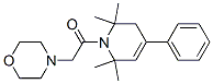 1,2,3,6-Tetrahydro-1-(morpholinoacetyl)-4-phenyl-2,2,6,6-tetramethylpyridine CAS#: 53725-54-5