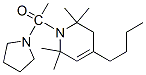 1,2,3,6-Tetrahydro-4-butyl-1-(1-pyrrolidinylacetyl)-2,2,6,6-tetramethylpyridine CAS#: 53725-47-6