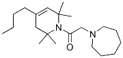 1,2,3,6-Tetrahydro-4-butyl-1-(hexahydro-1H-azepin-1-ylacetyl)-2,2,6,6-tetramethylpyridine CAS#: 53725-49-8