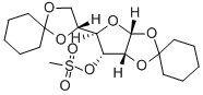 1,2:5,6-DI-O-CYCLOHEXYLIDENE-3-O-METHYLSULFONYL-ALPHA-D-ALLOFURANOSE CAS#: 58109-18-5