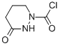 1(2H)-Pyridazinecarbonyl chloride, tetrahydro-3-oxo- (9CI) CAS#: 54945-01-6