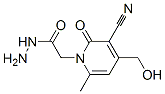 1(2H)-Pyridineaceticacid,3-cyano-4-(hydroxymethyl)-6-methyl-2-oxo-,hydrazide(9CI) CAS#: 592477-25-3