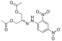1,3-Bis(acetyloxy)-2-propanone 2-((2,4-dinitrophenyl)hydrazone) CAS#: 54420-10-9