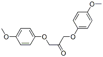 1,3-Bis(p-methoxyphenoxy)-2-propanone CAS#: 57641-29-9