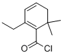 1,3-Cyclohexadiene-1-carbonyl chloride, 2-ethyl-6,6-dimethyl- (9CI) CAS#: 57935-26-9