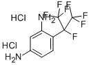 1,3-DIAMINO-4-(HEPTAFLUOROISOPROPYL)BENZENE DIHYDROCHLORIDE CAS#: 58524-63-3