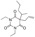 1,3-Diethyl-5-(1-methylbutyl)-5-(2-propenyl)-2,4,6(1H,3H,5H)-pyrimidinetrione CAS#: 54833-76-0