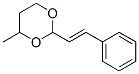 1,3-Dioxane, 4-methyl-2-(2-phenylethenyl)- CAS#: 5420-98-4