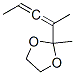 1,3-Dioxolane, 2-methyl-2-(1-methyl-1,2-butadienyl)- (9CI) CAS#: 50523-81-4