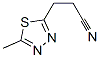 1,3,4-Thiadiazole-2-propanenitrile, 5-methyl- CAS#: 505095-24-9