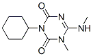 1,3,5-Triazine-2,4(1H,3H)-dione, 3-cyclohexyl-1-methyl-6-(methylamino)- CAS#: 56611-54-2