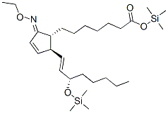 (13E,15S)-9-(Ethoxyimino)-15-(trimethylsiloxy)prosta-10,13-dien-1-oic acid trimethylsilyl ester CAS#: 57377-95-4