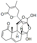 (13R,22R)-13,14:18,20-Diepoxy-14,18,22-trihydroxy-1-oxo-13,14-secoergosta-2,5,24-trien-26-oic acid 26,22-lactone CAS#: 57485-60-6