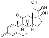 1,4-PREGNADIEN-17,20-BETA, 21-TRIOL-3,11-DIONE CAS#: 600-92-0