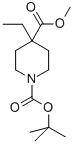 1,4-Piperidinedicarboxylic acid, 4-ethyl-, 1-(1,1-dimethylethyl) 4-methyl ester CAS#: 578021-55-3