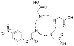 1,4,7,10-Tetraazacyclododecane-1,4,7,10-tetraacetic acid, Mono(4-nitrophenyl) ester CAS#: 474424-15-2