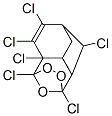 1,4,8,9,9a,10-Hexachloro-4,5,5a,6,7,9a-hexahydro-1,4-epoxy-5,7-methano-1H-2,3-benzodioxepin CAS#: 59473-46-0