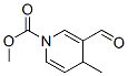 1(4H)-Pyridinecarboxylic acid, 3-formyl-4-methyl-, methyl ester CAS#: 519178-40-6