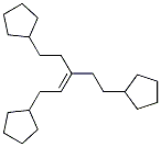 1,5-Dicyclopentyl-3-(2-cyclopentylethyl)-2-pentene CAS#: 54934-71-3