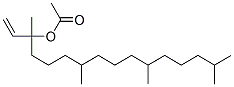 1,5,9,13-tetramethyl-1-vinyltetradecyl acetate CAS#: 58425-36-8