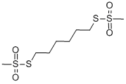 1,6-HEXANEDIYL BISMETHANETHIOSULFONATE CAS#: 56-01-9