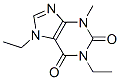 1,7-Diethyl-2,3,6,7-tetrahydro-3-methyl-1H-purine-2,6-dione CAS#: 54889-96-2