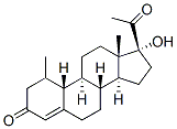 17-Hydroxy-1-methyl-19-norpregn-4-ene-3,20-dione CAS#: 56246-44-7