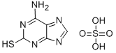 1,7-dihydro-2H-adenine-2-thione sulphate CAS#: 49722-97-6