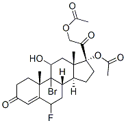 17,21-Diacetyloxy-9-bromo-6-fluoro-11-hydroxypregn-4-ene-3,20-dione CAS#: 54604-74-9
