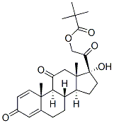 17,21-dihydroxypregna-1,4-diene-3,11,20-trione 21-pivalate CAS#: 51192-49-5
