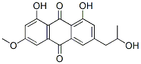 (+)-1,8-Dihydroxy-3-(2-hydroxypropyl)-6-methoxy-9,10-anthracenedione CAS#: 569-04-0